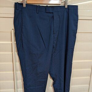H&M Skinny Fit Tab Close Navy Blue 36R pants